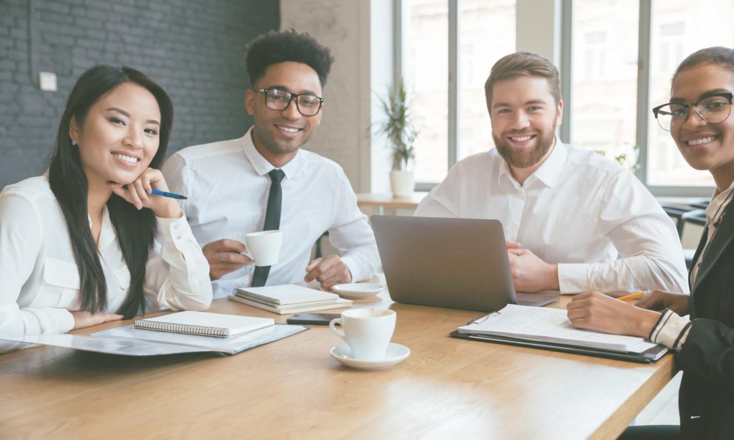 Financial analyst reviewing corporate valuation models